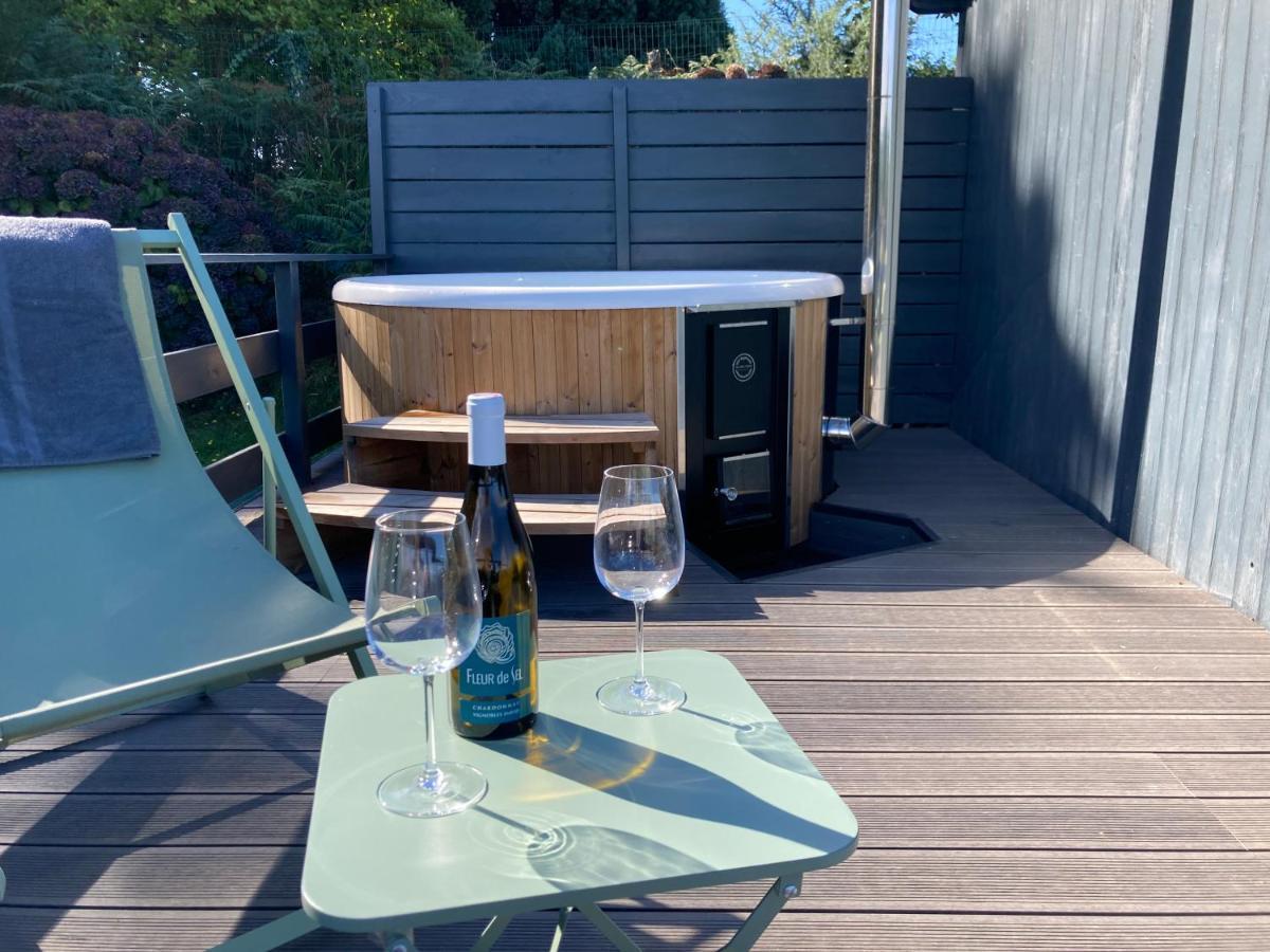 Scorfel Lodge, Northwood, Bain Nordique, Terrasse Trégastel Esterno foto